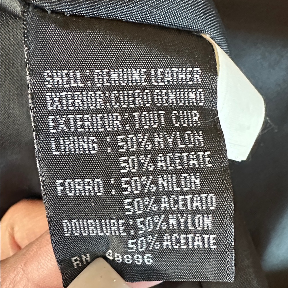 Black Leather Blazer Jacket Super Soft Leather - image 8